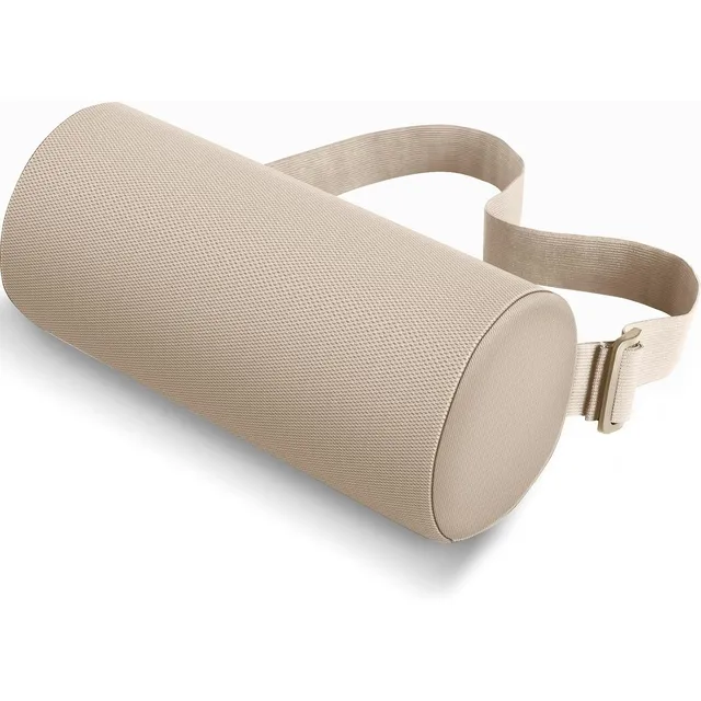 CushZone Lumbar Roll Pillow — Khaki